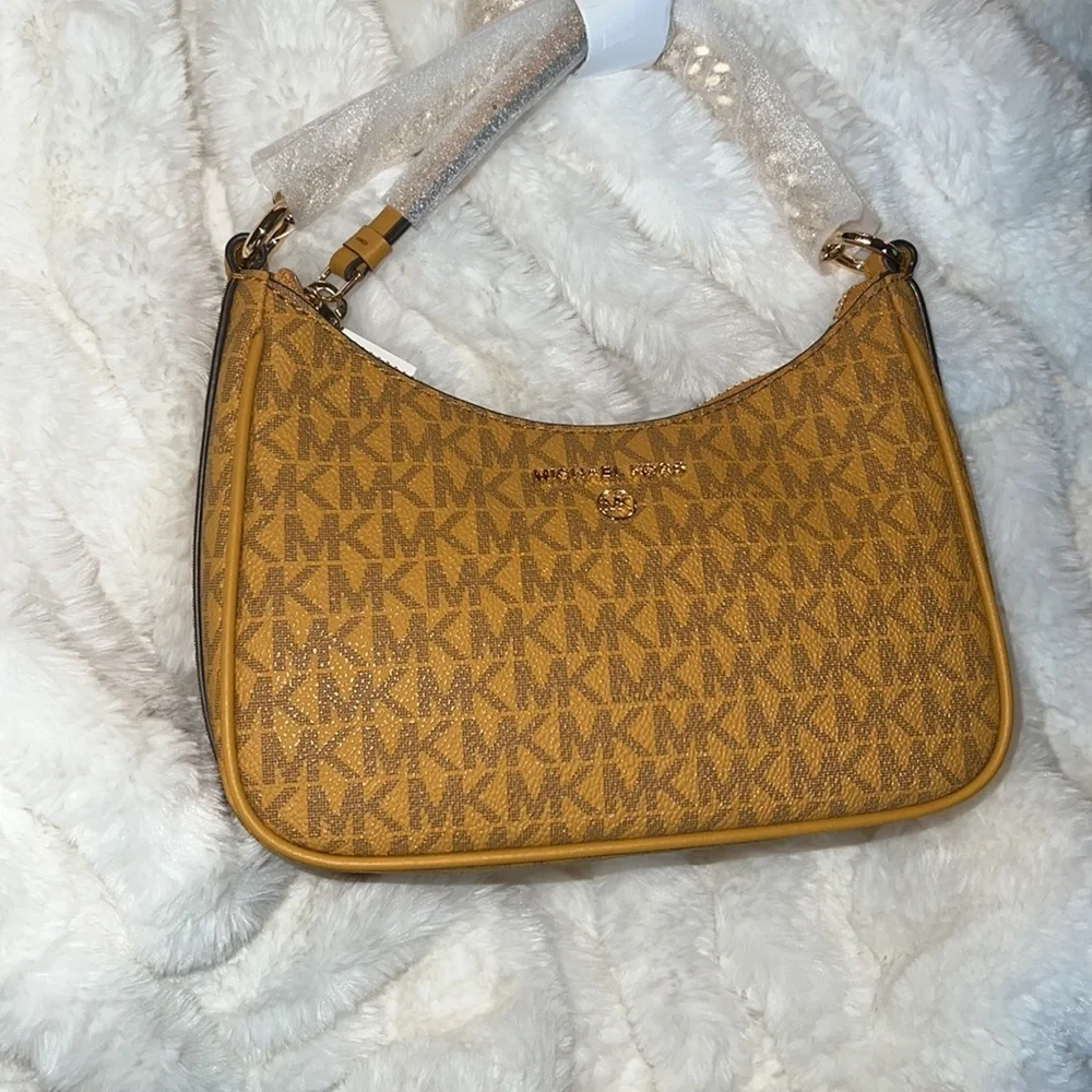 MICHAEL MICHAEL KORS Jet Set‎ Charm Small Logo Shoulder Bag